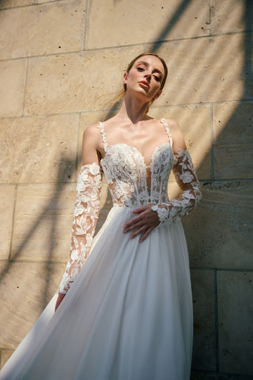 How a European Wedding Dress Designer Stands Out